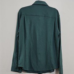 VRST Mineral Teal Heather Woven Button-Up Shirt Men’s M Stretch Moisture Wicking