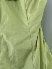 Green Formal Ball Gown Quinceañera Prom Dress Beaded Corset Back 11/12 Juniors