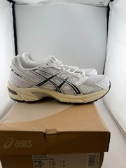 WORN ASICS Gel-1130 White Cloud Grey 1201A256-118 Size 5.5 WITH BOX