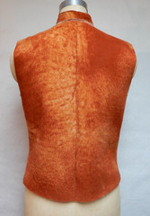 Burberry Prorsum Runway Vintage Shearling Babbage Vest Italy Size 6 EUC