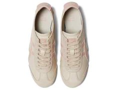 Onitsuka Tiger Mexico 66 1183A201-254 Cream Pink Leather Shoes New Box