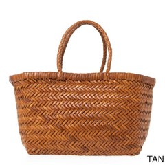 Dragon Diffusion bag ladies wicker bag leather mesh bag BAMBOO TRIPLE JUMP SMALL
