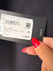Hugo boss jacket dark blue size 42 R Brand new never worn