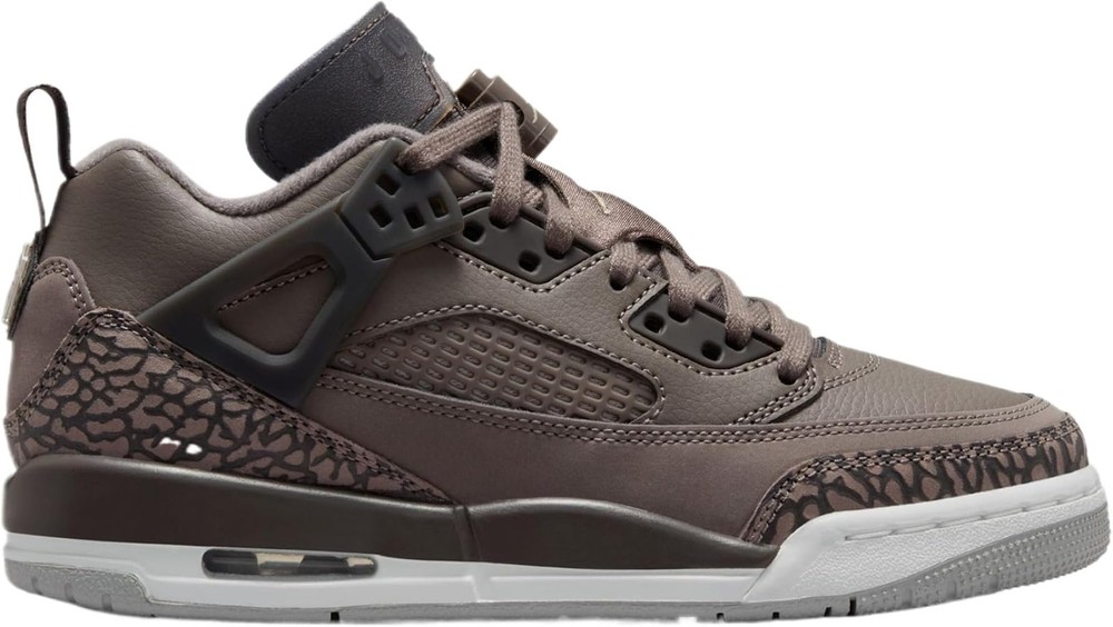 Nike Spizike Low Grade School Basketball Shoes (Cave Stone/Medium Ash) Size 7 –
