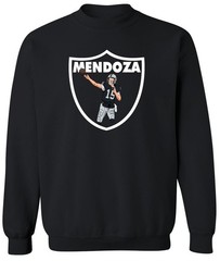 Fernando Mendoza Raiders Logo Crewneck Crew Sweatshirt T-Shirt