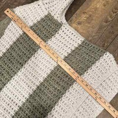 Pilcro Women’s Boat Neck Sweater White Moss Green Size S
