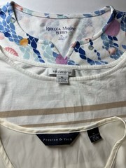 Women’s XL Shirt Lot – Rebecca Malone, Liz Claiborne, Preston & York – 3 Pack