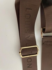 Louis Vuitton Shoulder Strap Adjustable Crossbody Shoulder Replacement Brown lv