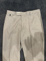 $298 Billy Reid Summer Weight Trousers NWT Made in Italy Wool Cashmere