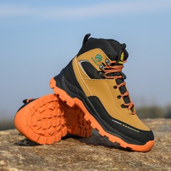 Mens Indestructible Work Boots Steel Toe Safety Shoes Waterproof Non Slip Boots