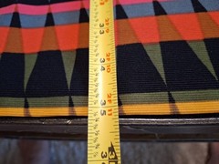 Signature London Style Striped Sleeveless Dress Size 6 Geometric Bodycon