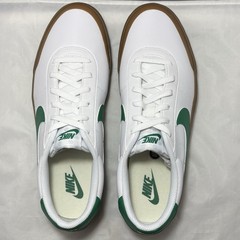 Nike Court Shot White Green Mens Size 12 Malachite Gum Skate Shoes Sneakers