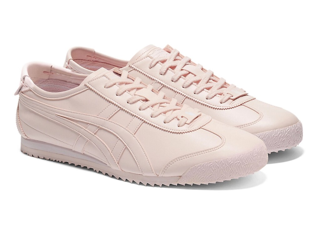 Onitsuka Tiger Mexico 66 CACTFUL-S 1183C347-700 Pink Leather Shoes New Box