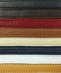Two 1/2″ Wide Genuine Leather Replacement Belt Keeper Loops 8 Colors / 5 Sizes