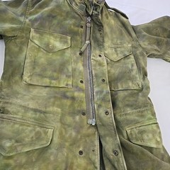 Rare Buzz Rickson’s Japan BR14407 Tie Dye Camo M65 Field Jacket Men’s 38 S/M