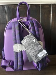 Loungefly Disney Sleeping Beauty Maleficent Mini Backpack Purple Dragon Villains