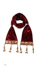 VELVET SHERWANI DUPATTA Hand Wash Only – Free Shipping World Wide
