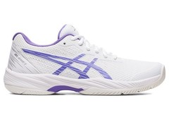 Women’s Asics Gel-Game 9, White/Amethyst, 11.5 B Medium US