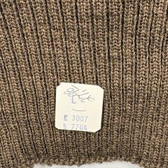 Vintage Military Henley Sweater L OD Green Wool Perfect Knitting Mills 1988 80s