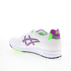 Asics Gel Saga 1193A071-100 Mens White Suede Lifestyle Sneakers Shoes 11.5