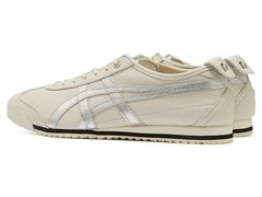 Onitsuka Tiger MEXICO 66 SD 1183A592 200 Birch Silver Leather Men Unisex Shoes