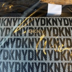 New DKNY Logo Crossbody Bag In Black Monogram