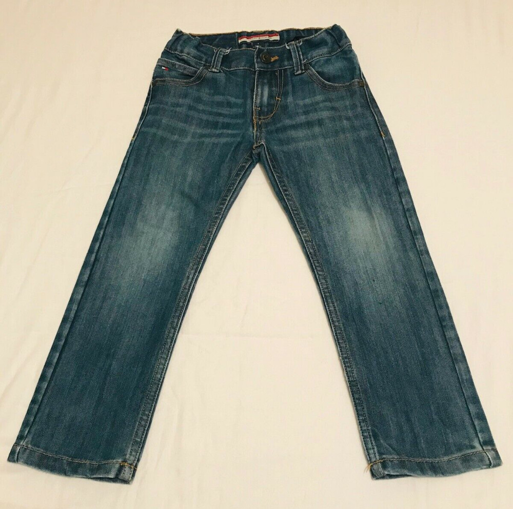 Tommy Hilfiger Jeans Denim Rebel Skinny Adjustable Boy’s Size 4