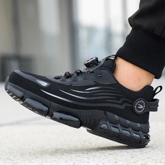 Indestructible Mens Work Shoes Steel Toe Shoes Lightweight Sneakers Safety Boots