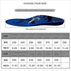 Plantar Fasciitis Arch Support Shoe Insoles Inserts Orthotic Flat Feet Foot Pain