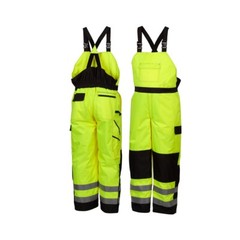 HIGH VISIBILITY SKI SNOWBOARD INSULATED WEATHERPROOF HI VIS BIBS OVERALLS PANTS