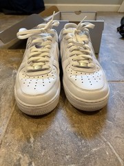 Nike Air Force 1 Size 9 ’07 Low Top Triple White Men’s Sneakers CW2288-111