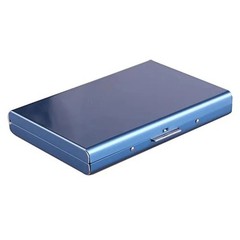 RFID Blocking Credit Card Holder Slim Aluminum Metal Wallet Case