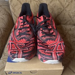 ASICS Men’s Running Shoes NOOSA TRI 15 Electric Red / Diva Pink Japan Size 13