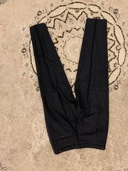 Vintage pure wool classic Tuxedo night black shawl lapel 3 piece suit 42R