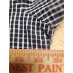 Brio 1818 Men’s Black and White Plaid Shirt Size XL