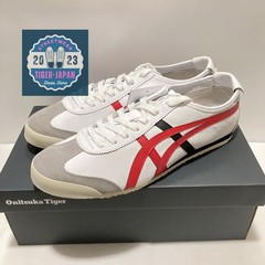 Onitsuka Tiger MEXICO 66 1183C102 105 WHITE CLASSIC RED UNISEX Men Women Shoes