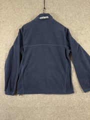 Dallas Cowboys Columbia Fleece Jacket Mens L Blue Full Zip Long Sleeve Pockets