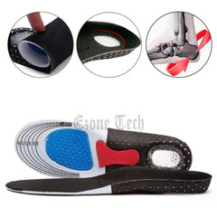 Mens Womens Orthotic Cushion Insoles Arch Support Inserts Athletic Casual Work