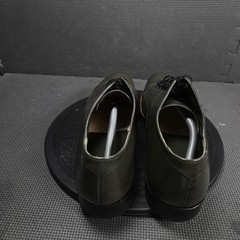 Stacy Adams Shoes Mens Size 11.5D Green Leather Cap Toe Oxford Dress Round Toe