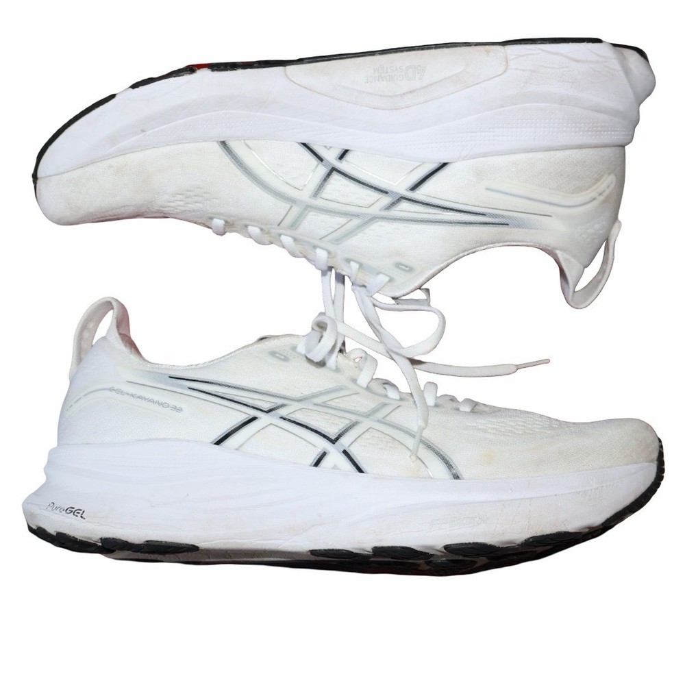 Size 10.5 – ASICS Gel Kayano 32 White Pure Silver