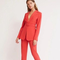 Finders Keepers Soleil Blazer Red NWT Women SIZE S