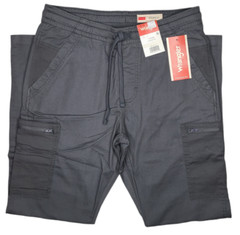 Wrangler #11647 NEW Men’s Elastic Waist Drawstring Athletic Fit Cargo Pants