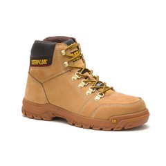 Caterpillar Men Outline Steel Toe Work Boot Work Boots Leather