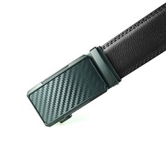 Genuine Leather Mens Ratchet Belt Belts For Men Adjustable Automatic Buckle