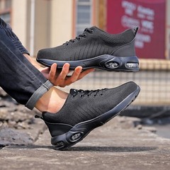 Men’s Safety Work Shoes Breathable Puncture Boots Anti Slip Indestructible Shoes