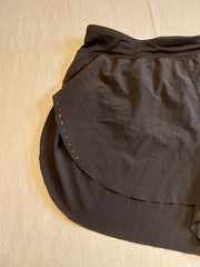 Lululemon Black Running Shorts Women’s UK 10 US 6 Lightweight Reflective