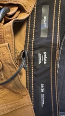 Prana Zion Slim Fit Pants II Stretch Sepia Size 28×30 Straight Leg 1969831 $95
