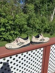 Asics Gel Lyte III Shoes Size 11 Cream Pink Black