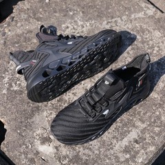 Mens Indestructible Work Safety Shoes Anti-puncture Steel Toe High Top Sneakers