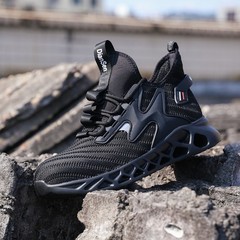Mens Indestructible Work Safety Shoes Anti-puncture Steel Toe High Top Sneakers